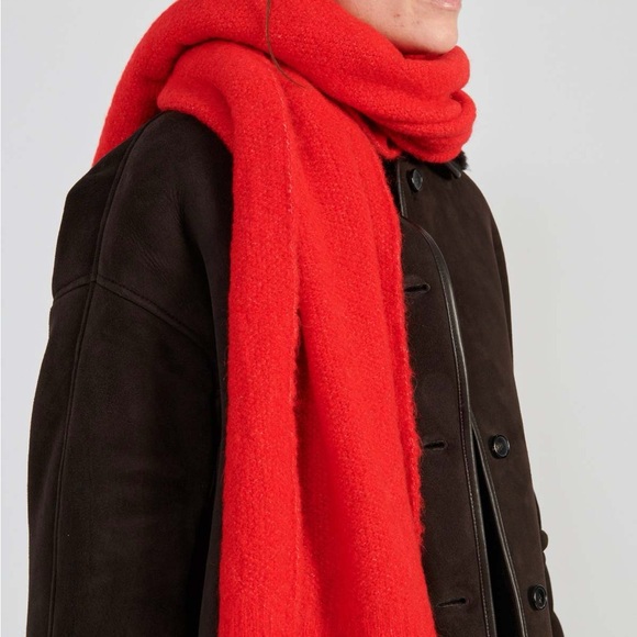 American vintage east red scarf pepper red - Picture 2 of 7